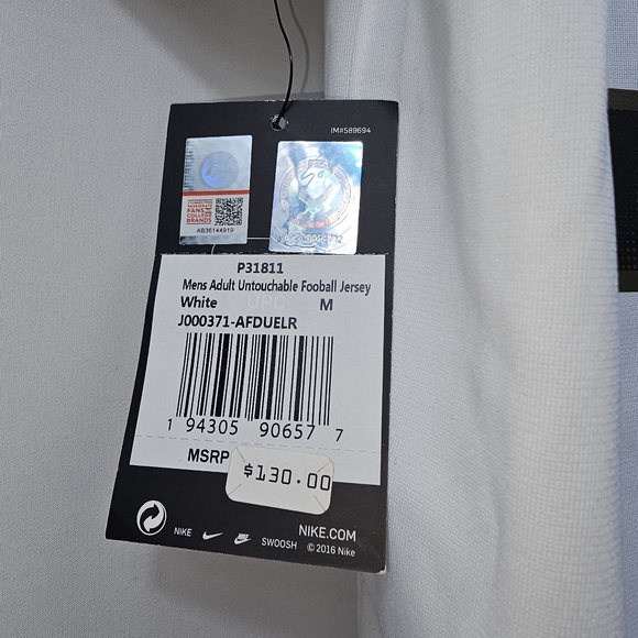 NWT Nike Team Mens #83 Air Force Falcons Untouchable Football Jersey Size M - Picture 13 of 16